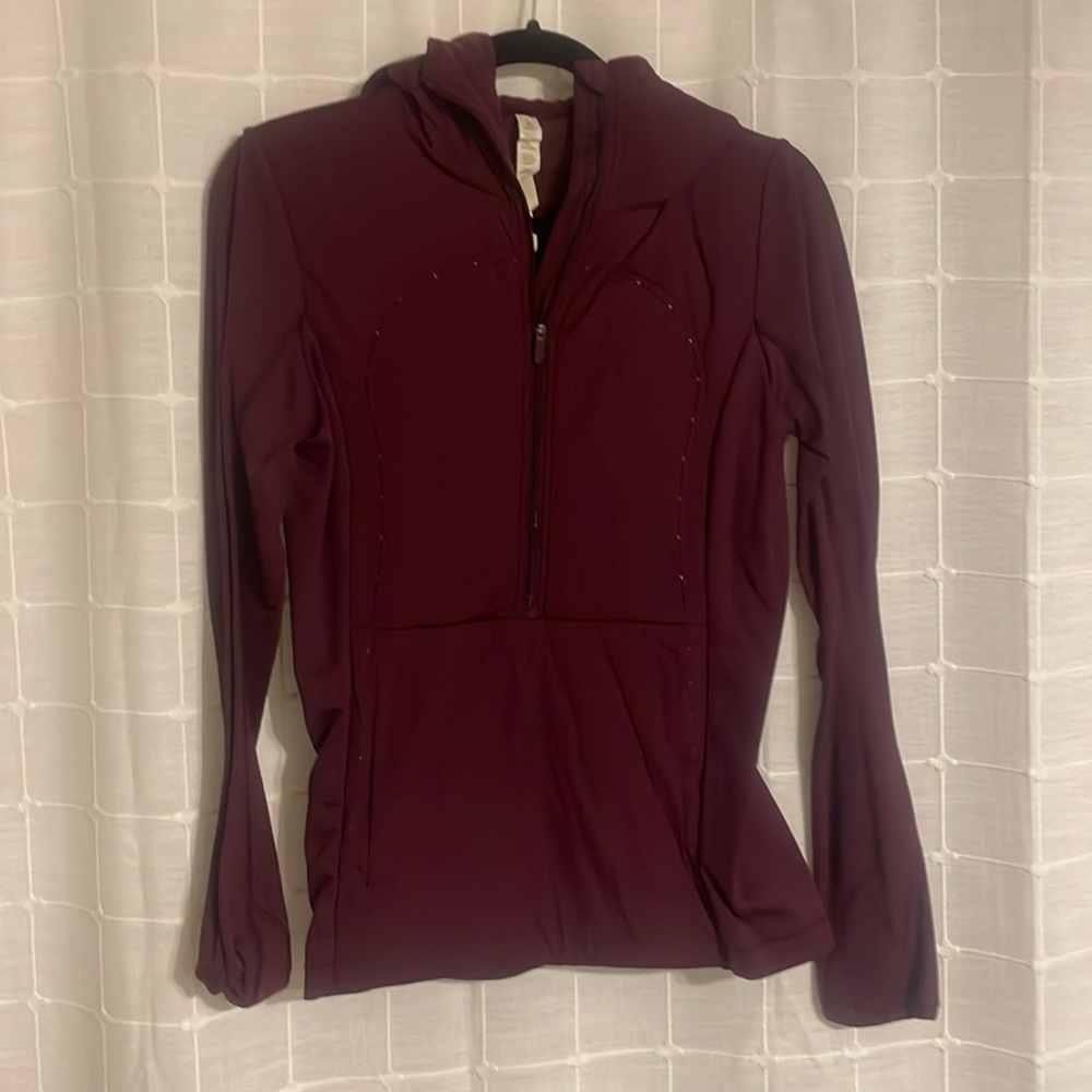 Lululemon Athletica Size 4 Deep Plum Jacket (worn 1x)
